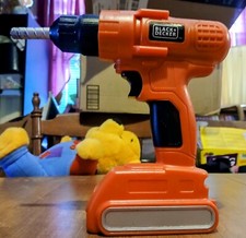 Battery Operated Black and Decker Toy Power Drill Batteries Not Included