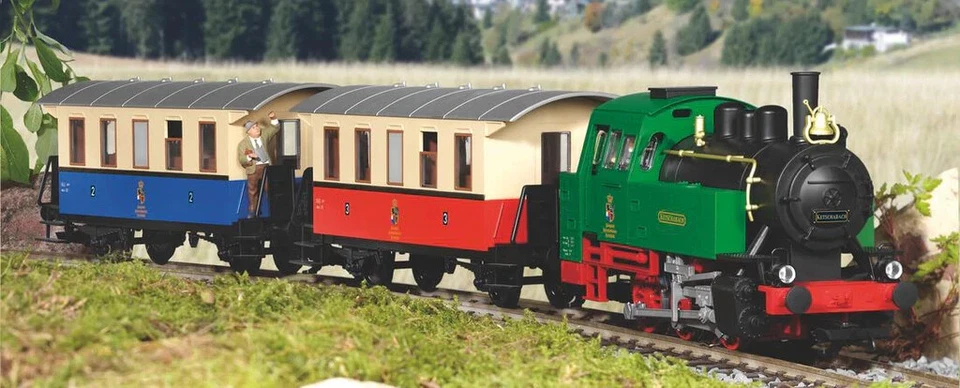 PIKO G-Scale Train ~ Classic BR80 Steam Passenger Starter Set ~ 38130 - Image 3 of 3