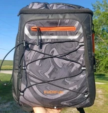Everfun backpack 30 can cooler camo soft pack camping hiking travel bag pack