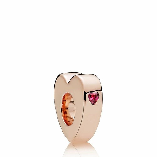 Exquiste Pandora Rose Gold Two Hearts 