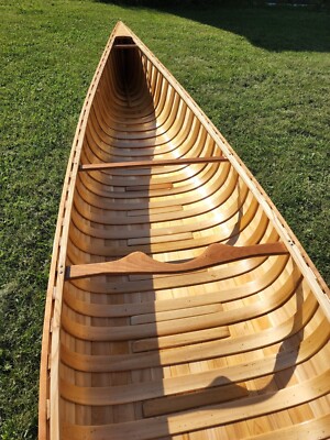 wood canvas canoe 17' new, all traditional construction | eBay