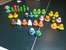 Lot of 31 Rubber Ducks, Kids Toys, Jeep Drivers or Collectors