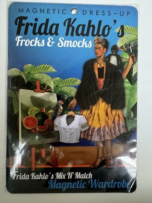 Frida Kahlo s Magnetic Mix N  Match Wardrobe Dress Up Frocks & Smocks