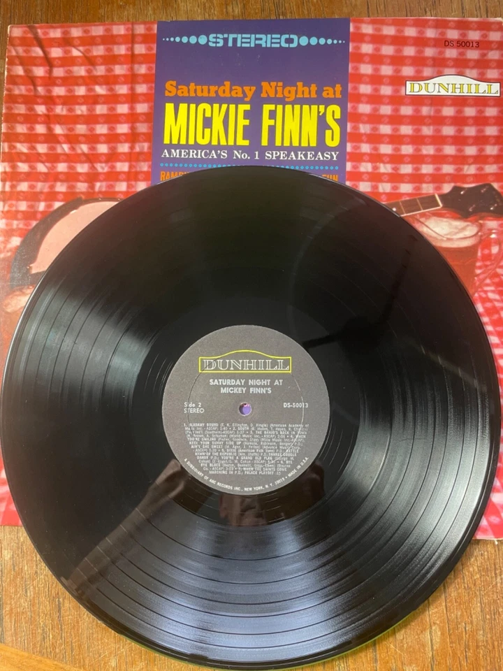 Fred E. Finn, Mickie Finn – Saturday Night At Mickie Finn's LP 1967 - Image 4 of 4