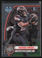 2024 Bowman University Chrome 151 Rashod Owens Oklahoma State Football Card