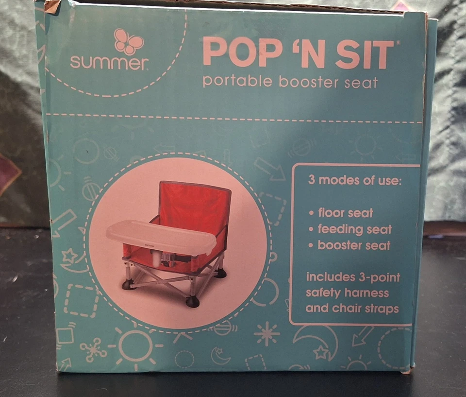 Silla elevadora portátil Summer Pop n Sit, nuevo asiento elevador para interiores/exteriores de EE. UU. Foto 4 de 4