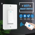 Smart Switch Wall Light WIFI Remote For Alexa & Google IFTTT Control Smart Life