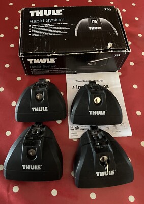 Thule 753 rapid system Foot Pack Great Used UK