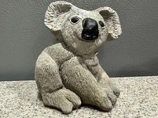 Vintage 3.5” Koala Bear Resin Figurine Sculpture in Excellent Condition
