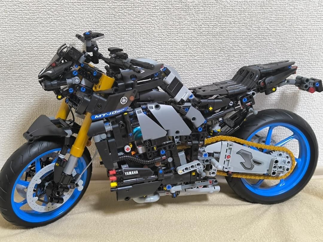 ミニカー MEGA MAX LEGO technique YAMAHA MT-10 SP 42159 Block toy Bike Hobby