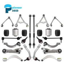 26Pcs Front & Rear Control Arms Ball Joints Bushings Links Tie Rods for JAGUAR