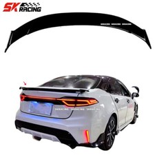 Fits Toyota Corolla Sedan 2020-2023 Gloss Black Rear Tail Trunk Spoiler Wing Lip Fits Toyota Corolla Sedan 2020-2023 Gloss Black Rear Tail Trunk Spoiler Wing Lip