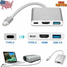 NEW USB Type C to HDMI HDTV TV Cable Adapter Converter For USB-C Phone Tablet