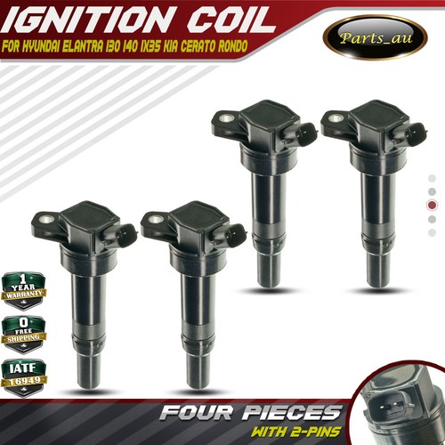 4x Ignition Coils Pack for Hyundai Elantra AD i30 GD ix35 Kia Sportage