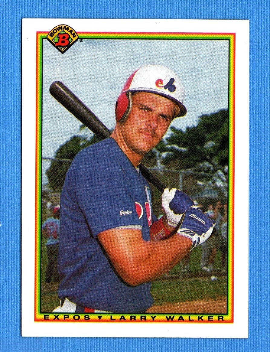 1990 Bowman #117 Larry Walker Expos