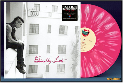 FALLING IN REVERSE Fashionably Late LP on SPLATTER COLOR VINYL New SEALED /3000