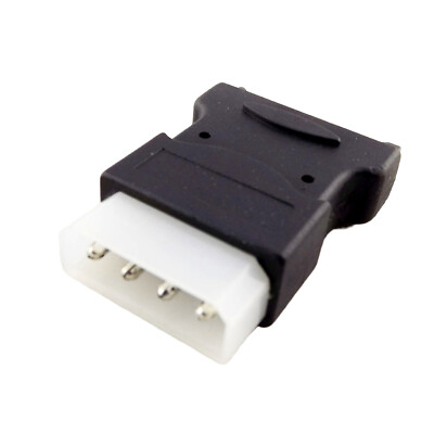 1x 4 Pin Molex PC IDE Male To 15 Pin SATA Male Power Adapter Convertor Connector