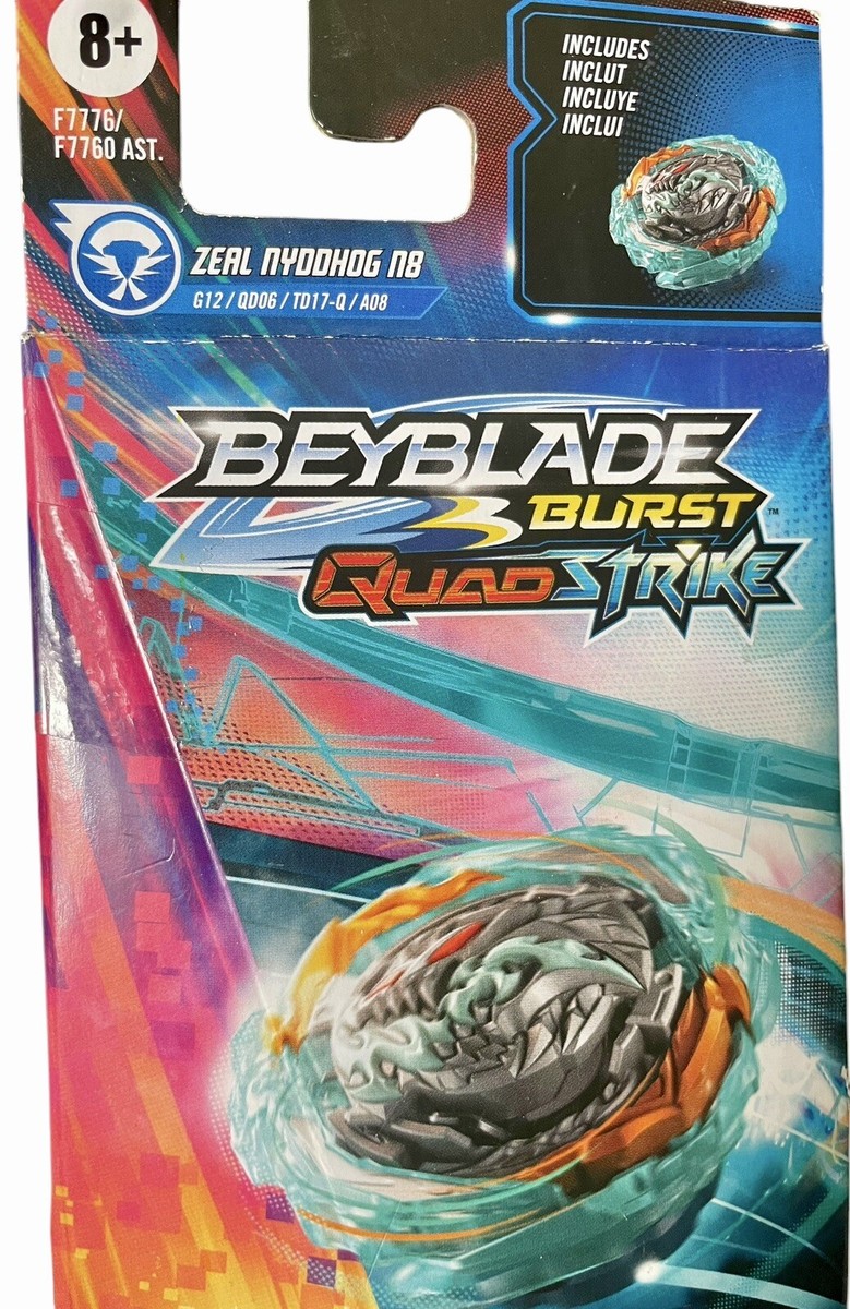 Beyblade Burst QuadStrike Single Pack Spinning Top ZEAL