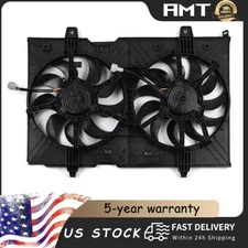 Radiator Cooling Fan Assembly For 2013 - 2018 Nissan NV200 Dual Fan 2.0L Engine