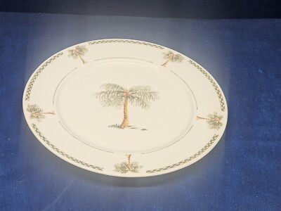 Vintage 2005 Gibson Everyday Designs ''Bahama'' Individual Dinner Plate EUC 