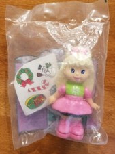 1993 McDonalds Happy Meal Totally Toy Holiday Sally Secrets Figurine Doll NEW