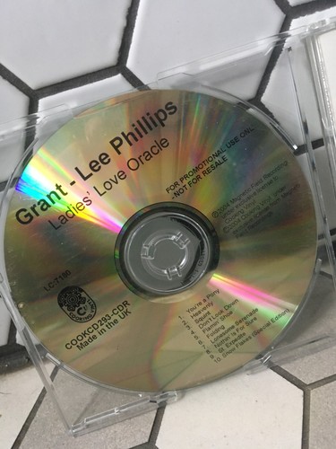 GRANT-LEE PHILLIPS ( Buffalo ) Ladies Love Oracle Rare UK 2004 Promo New CD-R - Picture 4 of 4