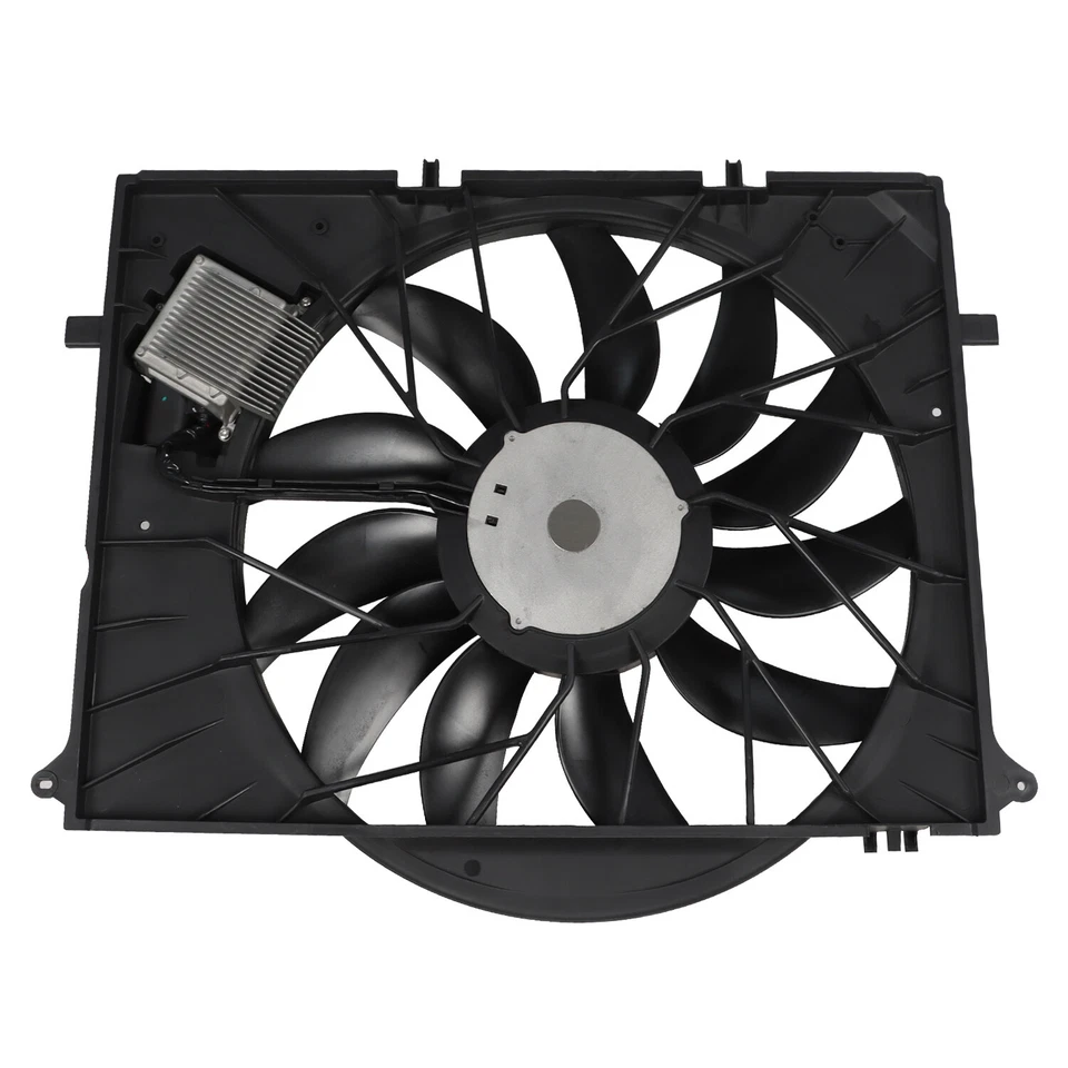 Radiator Cooling Fan Assembly for Mercedes W220 CL600 S600 CL55 CL65 2205000193 - Image 2 of 4