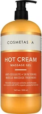 Hot Cream Massage Gel 16.9 oz With Pump by Cosmetasa