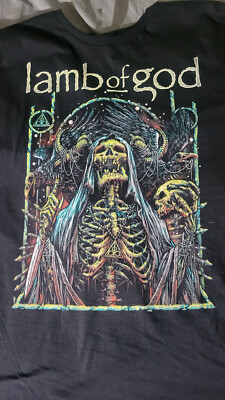 Lamb of God Band Rock Black Cotton Size S-5XL T-Shirt Gift Unique