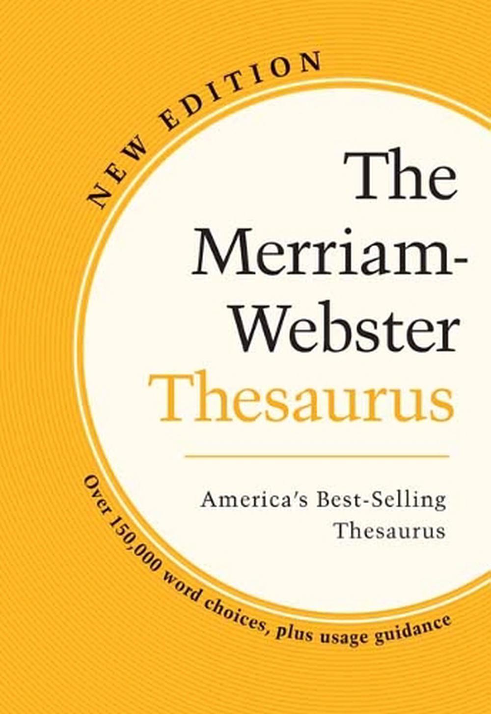 The Merriamster Thesaurus America's Best Selling Thesaurus by