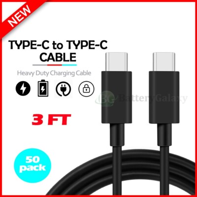 50X USB C - USB C Cable Charger Cord for Pixel 9/Pro/9 Pro XL/9 Pro Fold
