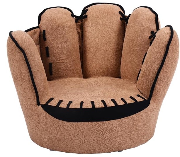 Suede Kids Chair
