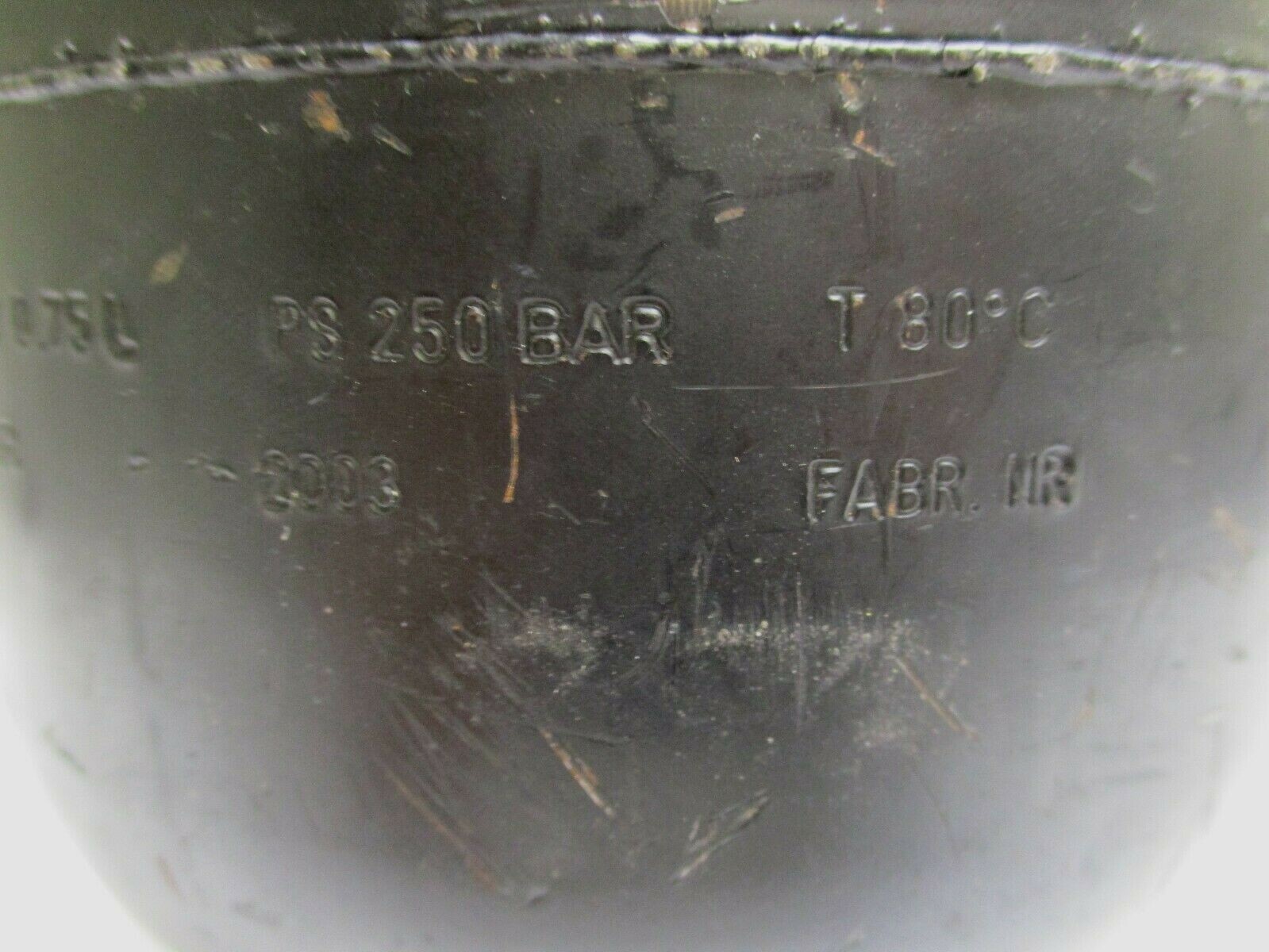 Parker AD075B25T9A1 Diaphragm Accumulator for sale online eBay