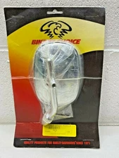 5" Chrome Stamped Steel HD Motorcycle Mirror for Harley, Cruiser - Bikers Choice