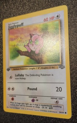1999 Pokemon Jungle Jigglypuff 54/64 1st Edition PSA 9/10? GEM MINT WOTC  FRESH | eBay