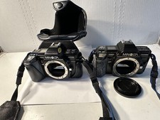 Lot of 2 MINOLTA Maxxum 7000 35mm Film Camera Untested
