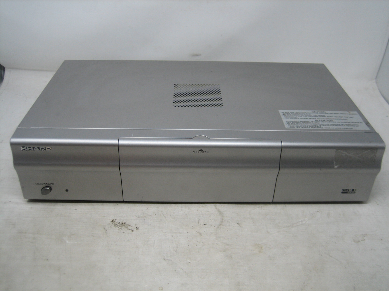 sharp lc-30hv4u audio video control center for plasma tv tested working hdtv
