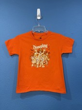 2025 Disneyland Resort Halloween Mickey Minnie Mummy Orange Shirt Youth Size XS