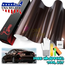 Essmo Pet Liquid Metallic Mocha Brown Vinyl Wrap Auto Decal Sticker Air Release