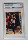 1991 Upper Deck Basketball Card #69 MICHAEL JORDAN Bulls Graded PSA 8 NM-MT