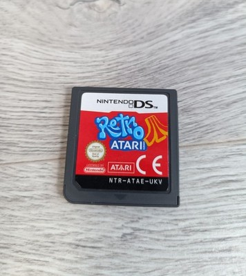 Retro Atari Classics (Nintendo DS, 2005) Arcade Simulation Game Cart - PAL