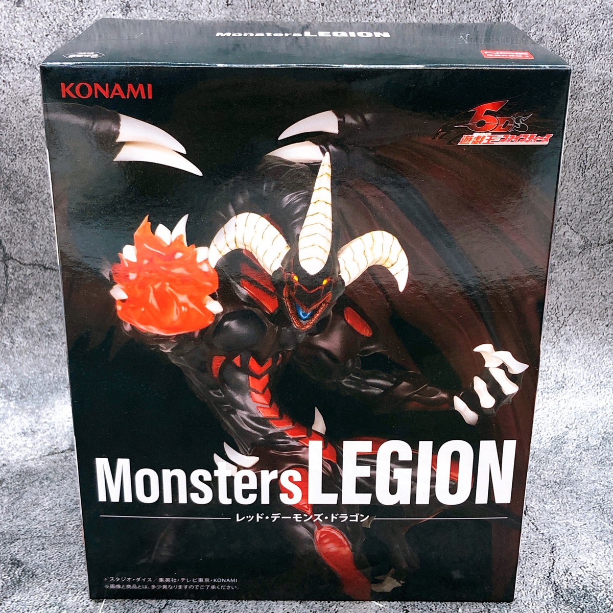 遊☆戯☆王 Monsters LEGION Yu-Gi-Oh! Monsters LEGION Slifer the Sky Dragon Figure KONAMI New