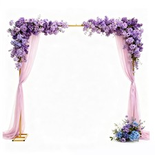 10x10ft Square Metal Arch Stand Wedding Arch Backdrop Stand for Wedding Birthday