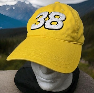 Elliott Sadler Hat Nascar Yellow M M 38 Adjustable Cap Chase Authentics