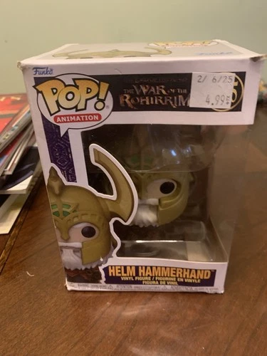 Funko Pop Animation The Lord of The Rings Figure Helm Hammerhand #1835 Vinyl