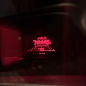 Nintendo Virtual Boy Console w Controller Stand Mario's Tennis Vertical Force