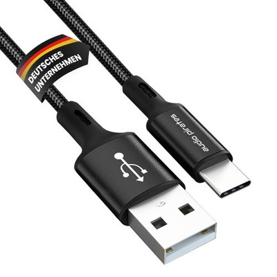 audio pirates USB-A > USB-C Kabel 15W/3A 480M QC 3.0 PF