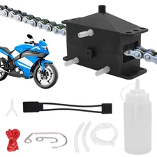 Motorcycle Chain Cleaning Machine Kit Brush Gear Cleaner Tool For Chains Lube 