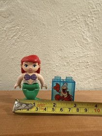 LEGO Duplo Disney Princess The Little Mermaid Ariel Mini Figure Sebastian Transp