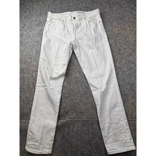 AG Adriano Goldschmied Women Cigarette Leg Prima Ankle Jeans Minimalist White 31